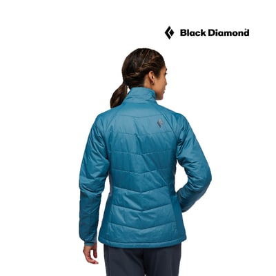 【Black Diamond】 Women's Solution 2.0 Jacket 女款保暖外套 PrimaLoft® 霧藍4